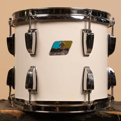 1980s Ludwig 9x10 White Cortex Tom image 1