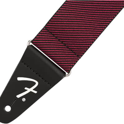 Fender WeighLess Tweed Strap, Red image 2