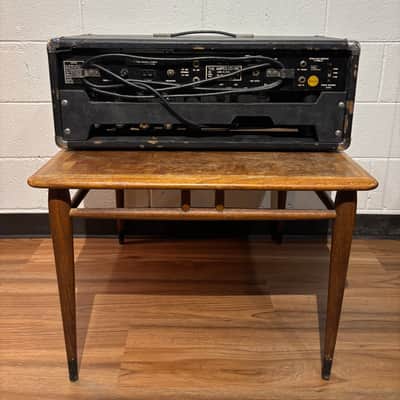 Ampeg V-4 100-Watt Guitar Head with Reverb 1974 - Black image 4
