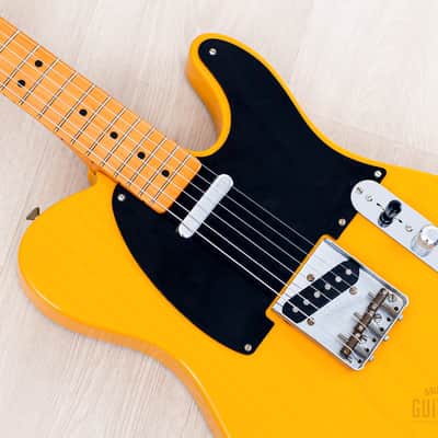 1993 Fender American Vintage '52 Telecaster Butterscotch, Near-Mint w/ Tweed Case, COA image 7