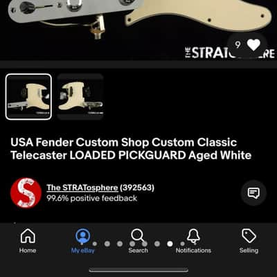 Tele Partscaster Walnut Body with Custom Shop Pickups image 8