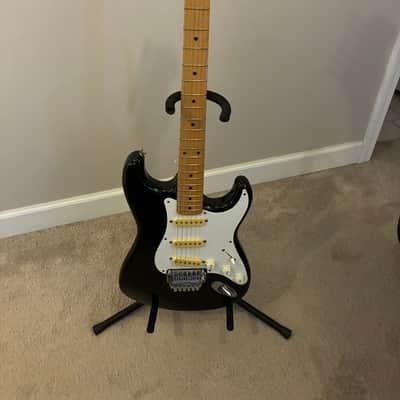 Squier MIJ Stratocaster  1987 - Black with HSC image 3