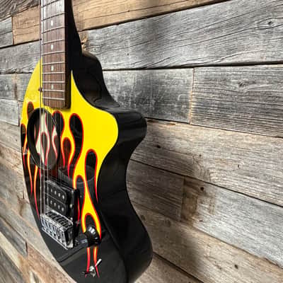 Fernandes ZO-3 Nomad Guitar Fernandez Flame Graphic image 4