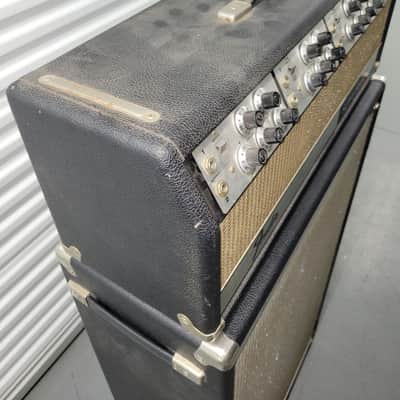 Vintage Fender Super Showman SS-1000 Solid State Amp Head W/ Power Speaker XFL 2000 ( image 4