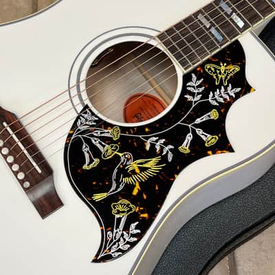 2026 Gibson Hummingbird Maple Alpine White Greatest Hits Collection image 4