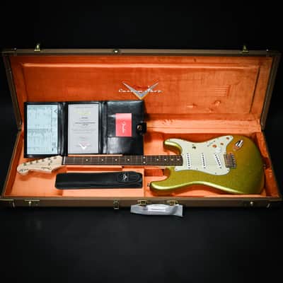 Fender Custom Shop Dick Dale Stratocaster NOS- Chartreuse Sparkle 2024 (CZ577562) image 3