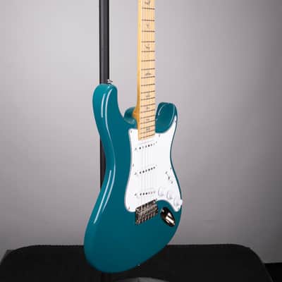 PRS SE Silver Sky Maple - Nylon Blue with Maple Fingerboard, Gig Bag image 3