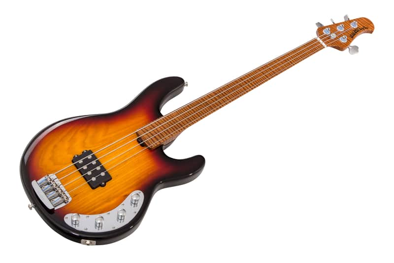 Music Man USA Stingray 4 Fretless BFR Vintage Sierra Burst - Limited Edition image 1