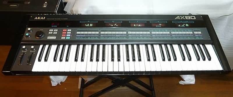 Akai AX-80 (vintage polyphonic analogue synthesiser AX 80 8 voice DCO collectable) image 1