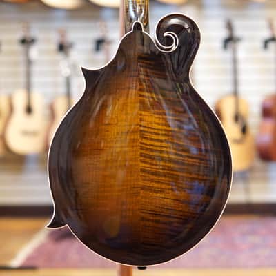 Northfield NFB-F5E "Big Mon" Engelmann Spruce/Figured Maple F-Style Mandolin Sunburst w/Hard Case image 3