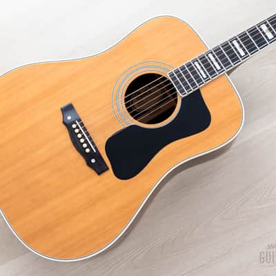 1978 Guild D-55 Vintage Dreadnought Acoustic Guitar, Near-Mint w/ Case, Westerly RI image 1