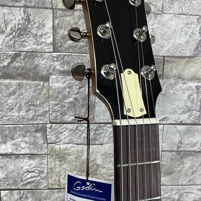 Godin #052837 - 5th Avenue TL Thinline Series Kingpin P90 Hollowbody Guitar with Gigbag - Trans Cream HG- 5th Ave image 4