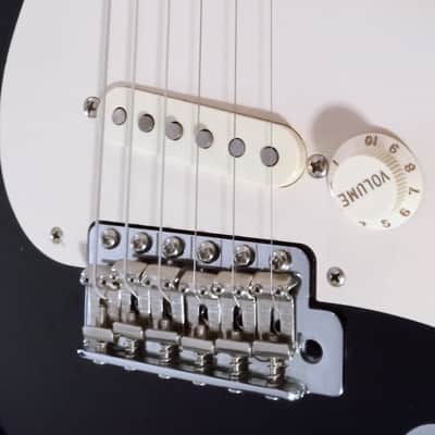 2010 Fender Classic Series '50s Stratocaster - Black - Gorgeous image 9