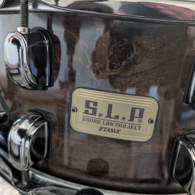 Tama & Paiste SLP Snare, Colour Sound 900 Hi Hat & Ride 2010's - Maple & Black image 3