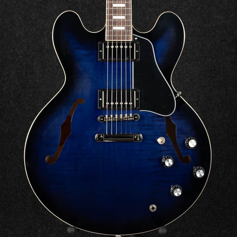Gibson USA ES-335 Figured Semi-Hollow - Deep Ocean Burst image 1