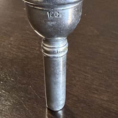 King M21 Small Shank Trombone Mouthpiece (gold plated) | Reverb