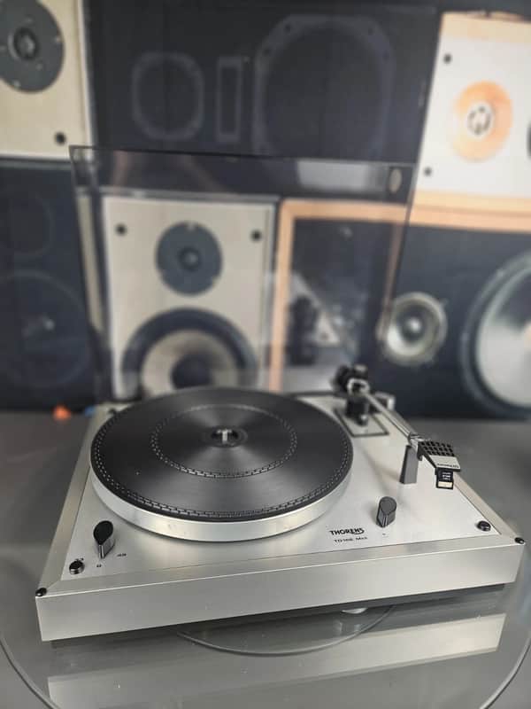 *Fully Serviced* Thorens TD 166 MKII Turntable | Silver Edition, Great Condition image 1