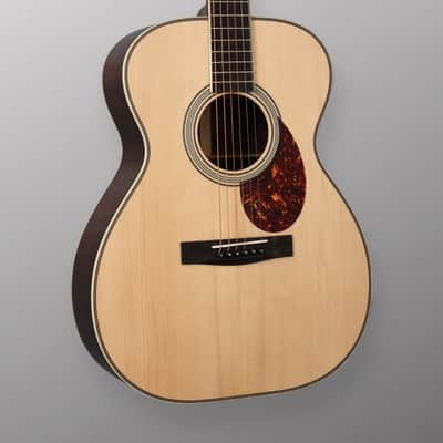 Huss and Dalton TOM-R Custom - Natural. Red Spruce / Indian RW. NEW (Authorized Dealer) image 3