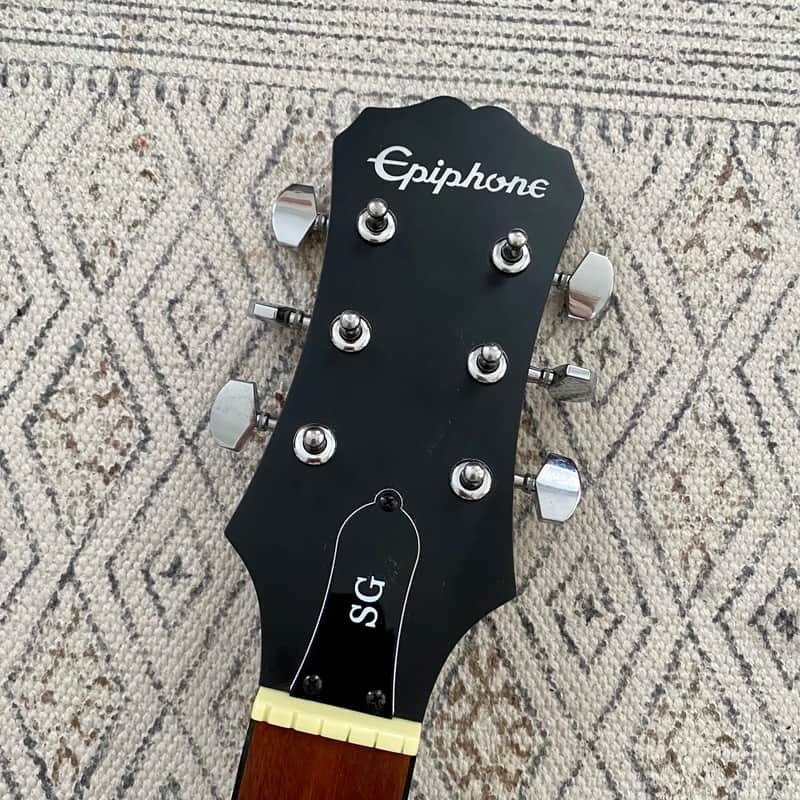 Epiphone SG VE Walnut Replacement Neck LOADED with Tuners, Nut