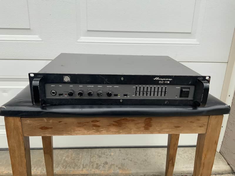 Ampeg B2R 350-Watt Rackmount Bass Amp Head 2000 - 2004 - Black image 1