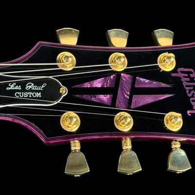 2016 Gibson Les Paul Custom Figured Custom Shop Flame Top ~ Purple Widow image 12