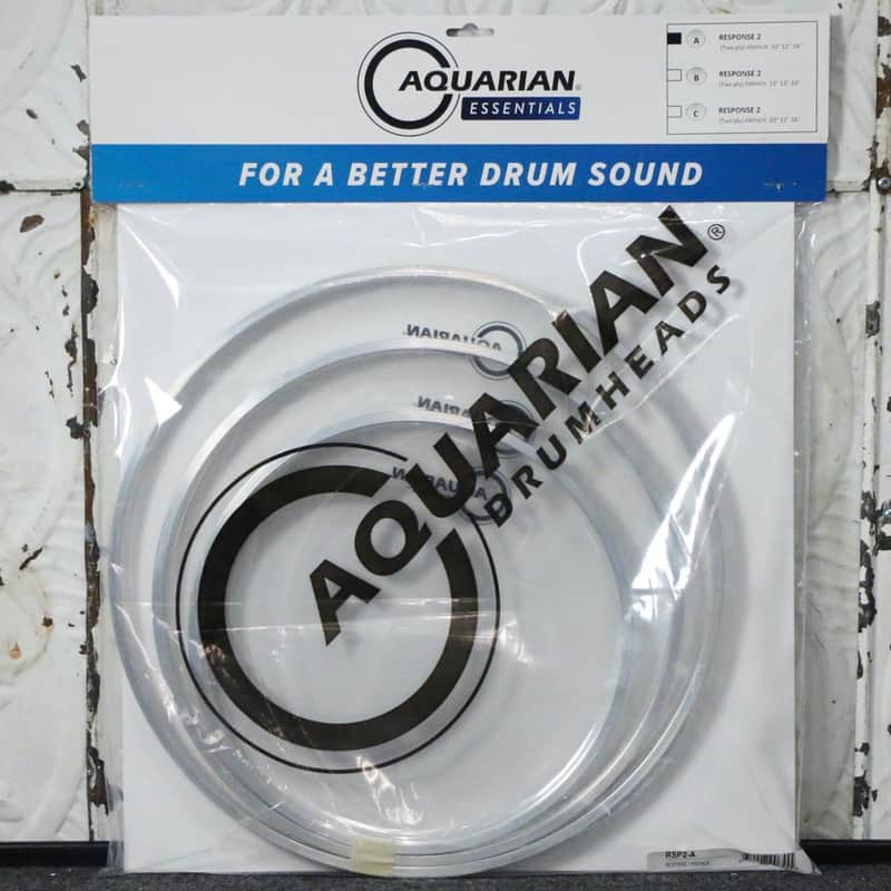 Aquarian Response 2 Clear Head Pack 10-12-14in image 1
