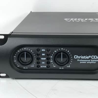 *Brand New* Christie Vive Audio CDA5 (230V) Professional 5000W Power Amplifier image 3