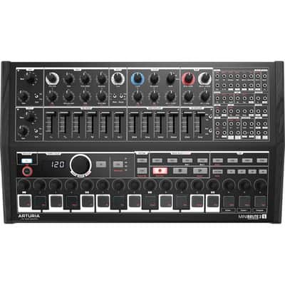 Arturia MiniBrute 2S Noir Semi-Modular Analog Synthesizer/Sequencer (Open Box)