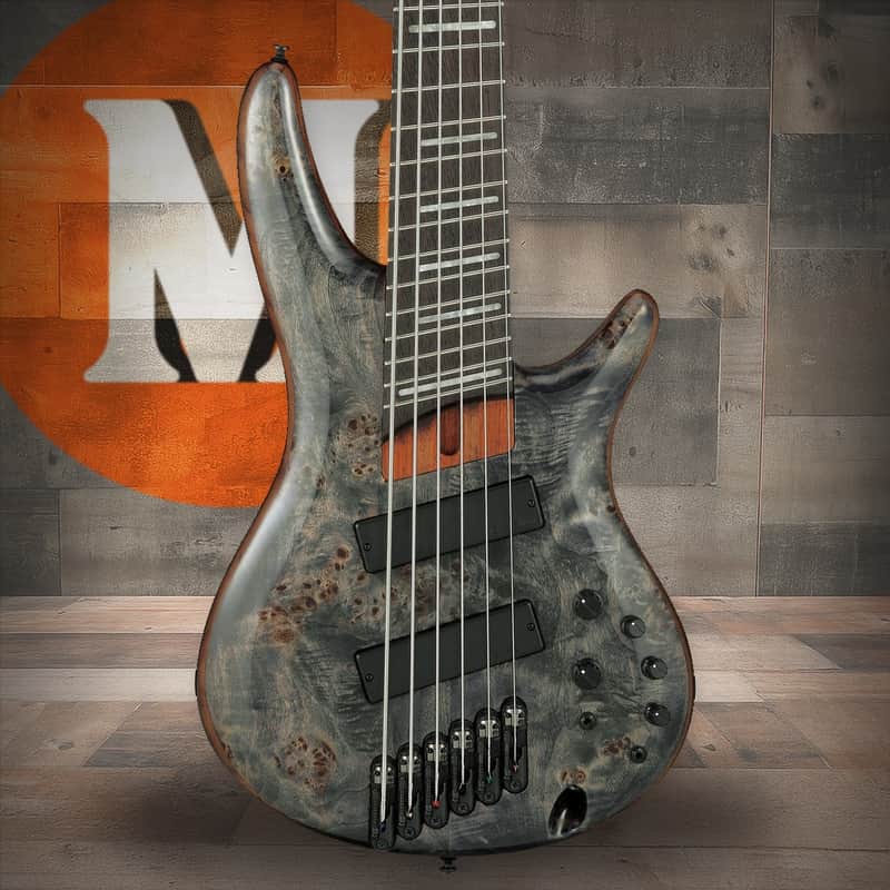 Ibanez SR Bass Workshop 6 String Electric Bass - Multiscale - Deep Twilight (SRMS806DTW) image 1