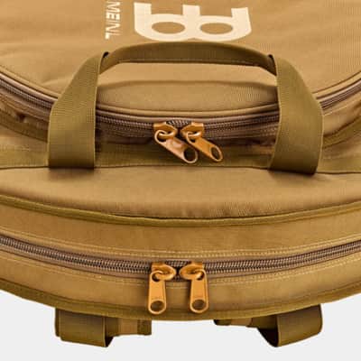 Meinl MCB22CB Cymbal Gig Bag 22 Inch Pro Cymbal Bag / Backpack Coyote Brown image 5