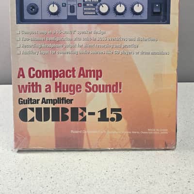 Roland CUBE-15X 15-Watt 1x8" Guitar Combo image 5