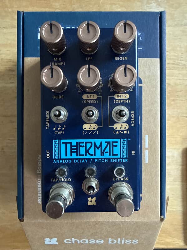 Chase Bliss Audio Thermae Analog Delay and Harmonizer | Reverb