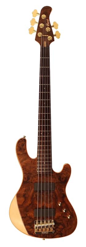 Cort, 5-String Bass Guitar, Right, Natural Glossy, Full (RITHIMICV) image 1