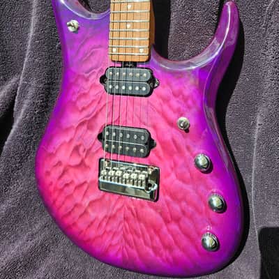 Ernie Ball Music Man JP15 2025 - Purple Maple Quilt image 3
