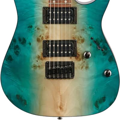 Ibanez RG421PB Electric Guitar, Caribbean Shoreline Flat image 2
