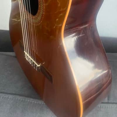 Cuenca Mod 10 spanish classical massive cedar top + gigbag 2000 image 11