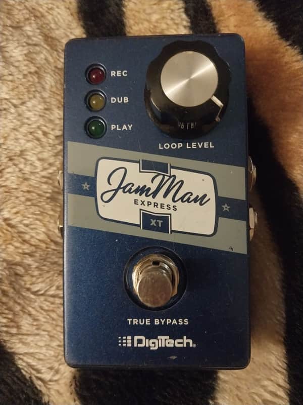 DigiTech JamMan Express XT Compact Stereo Looper 2010s - Blue image 1