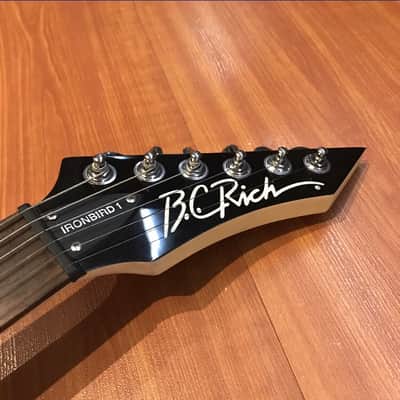 BC Rich Ironbird 1 Black Gloss Finish Electric Guitar image 6