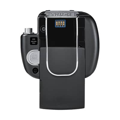 Shure ADX1M Digital Micro Bodypack Wireless Transmitter, G57: 470-608 MHz image 5