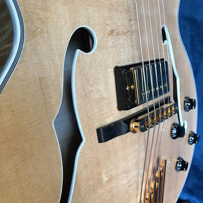 The  Heritage  Custom Golden Eagle Carved Top 2016 - Clear Natural Abalone image 2