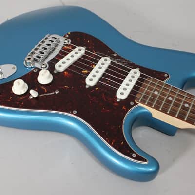 2022 G&L Fullerton Deluxe Legacy USA Lake Placid Blue Metallic w/ Gig Bag image 10
