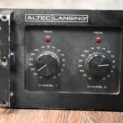 (C12319) Altec Lansing Model 1270 Power Amplifier image 2