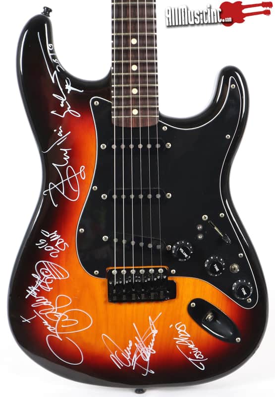 Fender Steve Vai Owned Generation Axe Signed Scalloped Stratocaster Electric Guitar Zakk Nuno Tosin Yngwie image 1