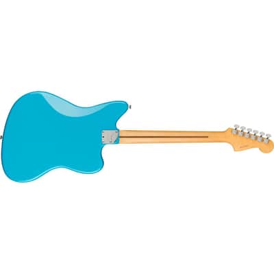 Fender American Professional II Jazzmaster Left-Handed Electric Guitar, Maple Fingerboard, Miami Blue image 3