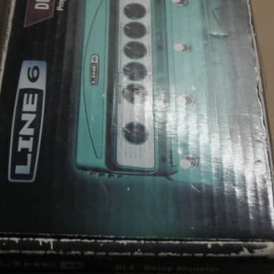 used with wear Line 6 EMPTY Cardboard Box for DL4 Delay Modeler + original Pilot's Handbook, sheet w/ 4 very small black stickers, & styrofoam battery holder (NO: pedal / batteries) mid 2000s - mid 2010s (not for MkII ver) image 5