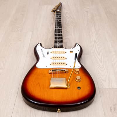 1970s Guyatone Mine Custom LG-780 Sunburst, 100% Original, Japan image 10