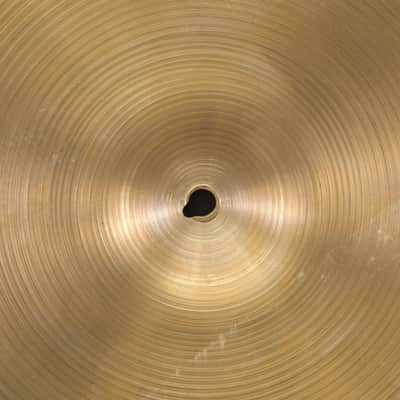 Vintage A. Zildjian 20" Mini-Bell Ride Cymbal, 3443gm, 1970s image 5