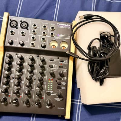 ART TUBEMIX 5-Channel Mixer with USB Interface and Assignable 12AX7 Tube 2018 - Present - Black image 2