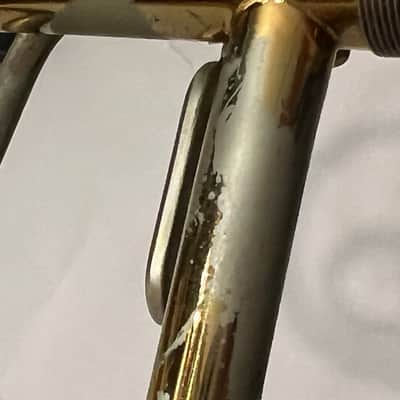 King 5B Symphony Tenor Trombone w F Attachment 1979 - Lacquer Large Bore image 13