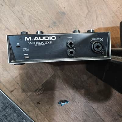 M-Audio M-Track 2x2 USB Audio Interface 2010s - Black image 2